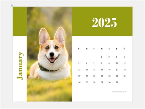 2025-monthly-photo-landscape-calendar - Free Printable Templates