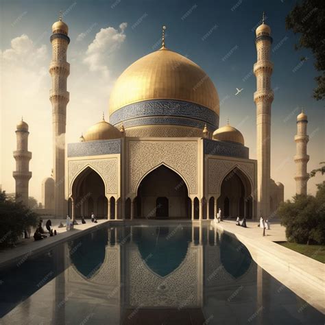 Premium AI Image | islamic