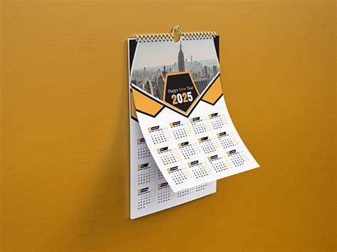 Wall Calendar Design 2025 :: Behance