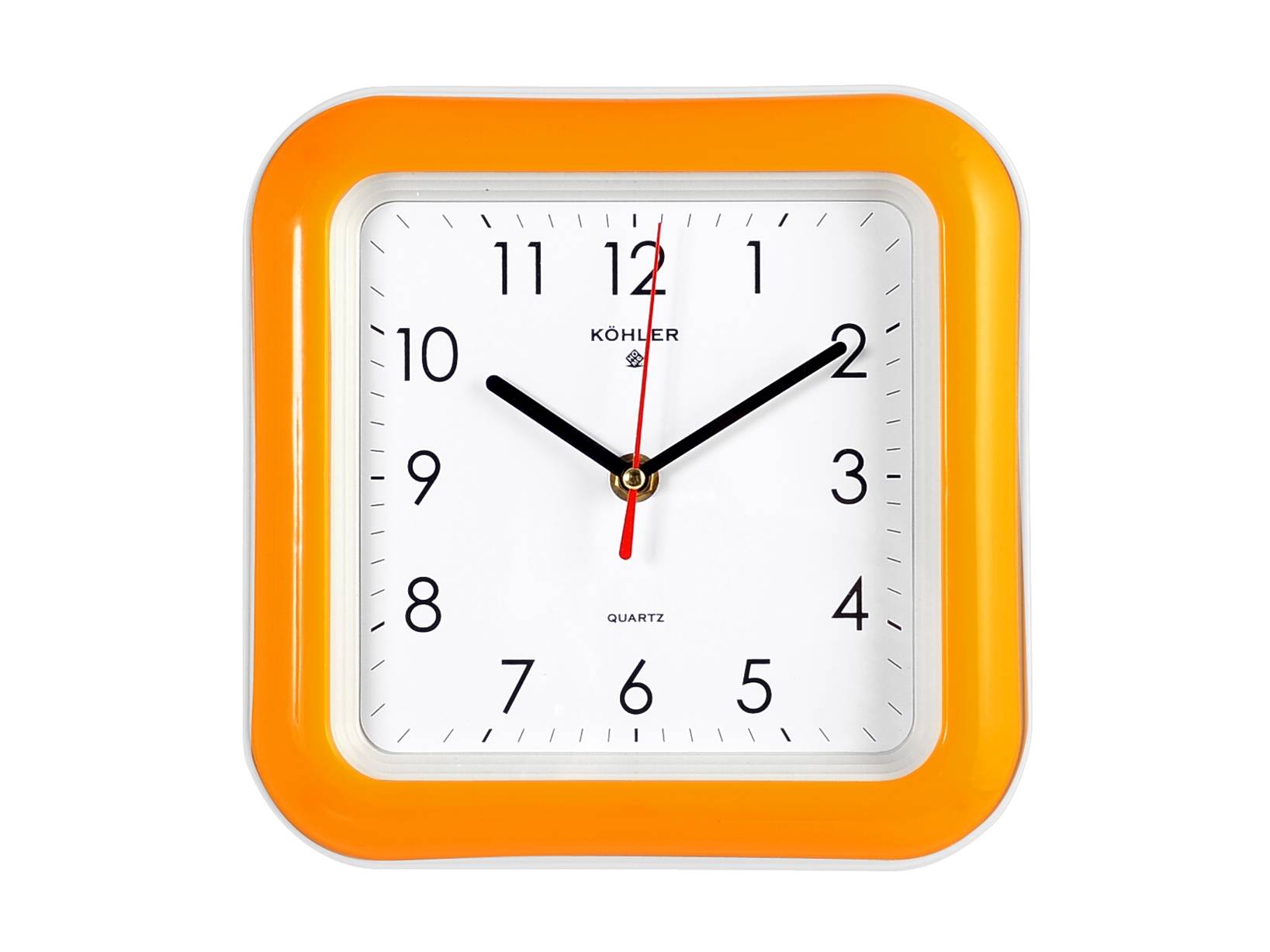 Reloj de pared naranja con imagen Cm22 Home | Leroy Merlin
