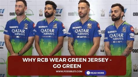 IPL 2024: Why RCB wear green jersey
