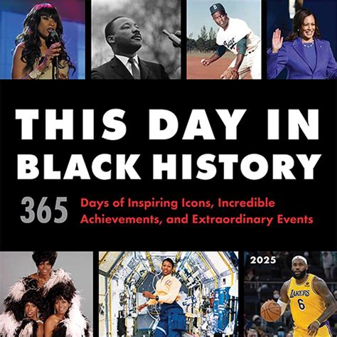 This Day in Black History 2025 Wall Calendar - Calendars.com
