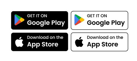 Insignia google jugar y aplicación Tienda botón descargar 24237966 ...