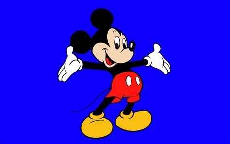 🔥 Download Cartoons Wallpaper Mickey Mouse Blue by @brianab | Free ...