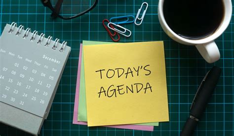 10 Agenda Organization Tips You Should Know - Delightful Planner