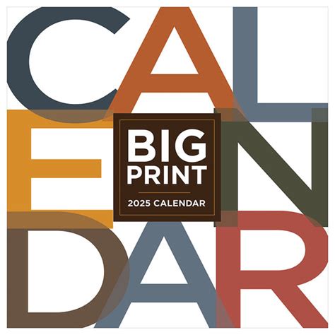 **FINAL SALE** 2025 Big Print Wall Calendar | TF Publishing | Calendars ...