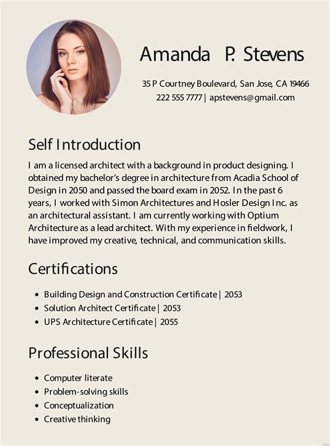 Self Introduction Ideas - Examples 2022