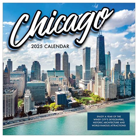 Chicago 2025 Wall Calendar - Calendars.com