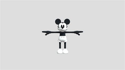 Epic Mickey- Mickey Mouse (Classic) - Download Free 3D model by ...