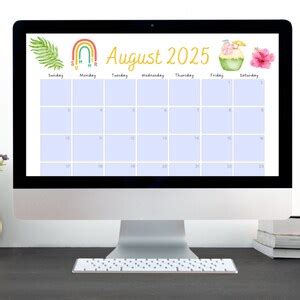 Editable 2025 Calendar, 2025 Monthly Planner, Printable Calendar ...