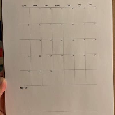 2025 Year Calendar Printable Landscape, Minimalist Calendar, Yearly ...
