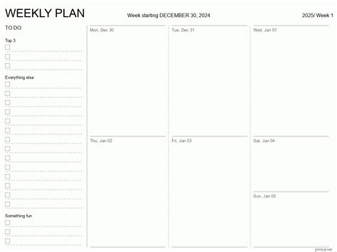 Printable Planner For 2025 - Lura Sisile