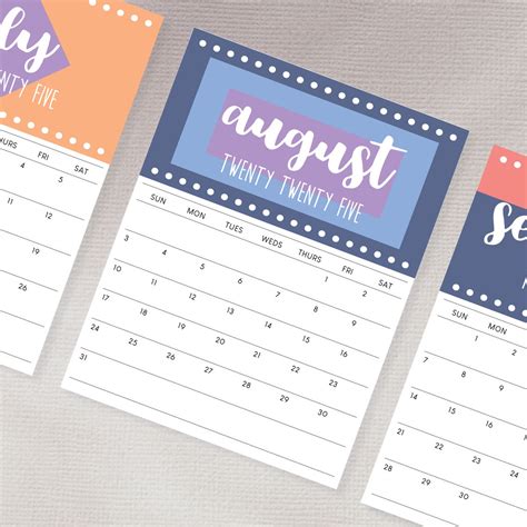 Printable 2025 Calendar - Etsy