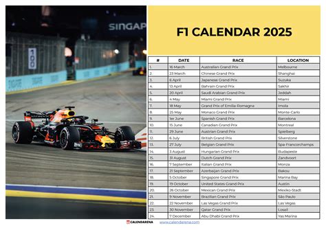 F1 2025 Calendar Google Calendar - Jayne Murielle