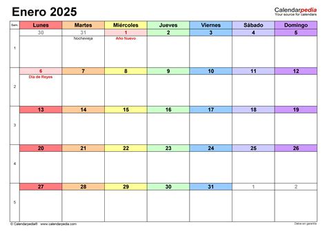Calendario Mensual 2025 Excel Descargar - Ester Janelle