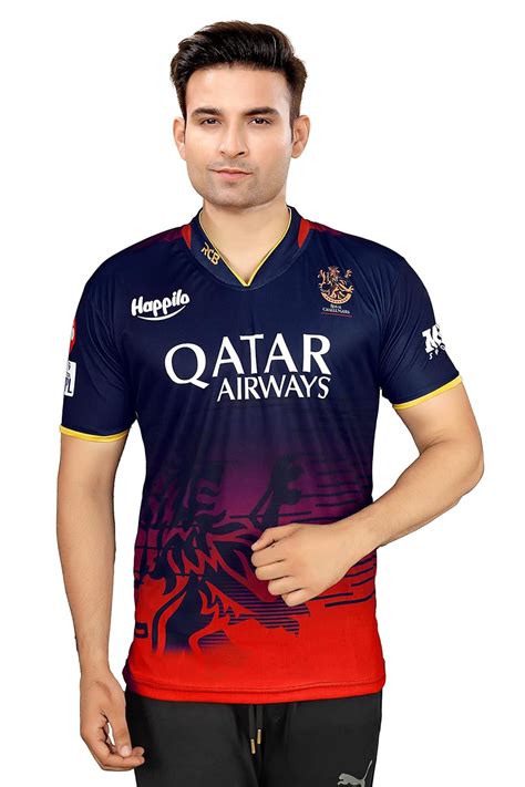 rcb jersey 2023 ipl (Small, Red) : Amazon.in: Clothing & Accessories
