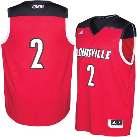 adidas Louisville Cardinals Red 2016 March Madness Basketball Jersey