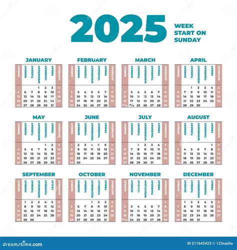Calendario 2025 Con Semanas Chile - Melva Tricia
