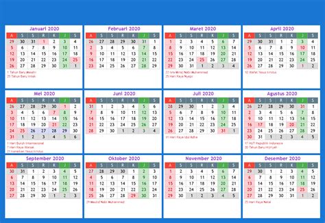 Calendar Of Event 2025 Indonesia - Tasha Jo-Ann