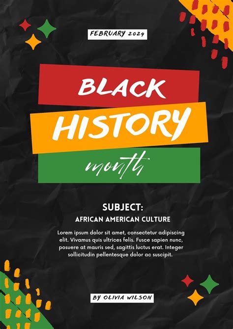 Free Printable Black History Month Calendar Template 2024 - Belva Simone