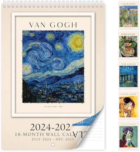 Big Calendar 2025 For Wall Art - Marin Sephira