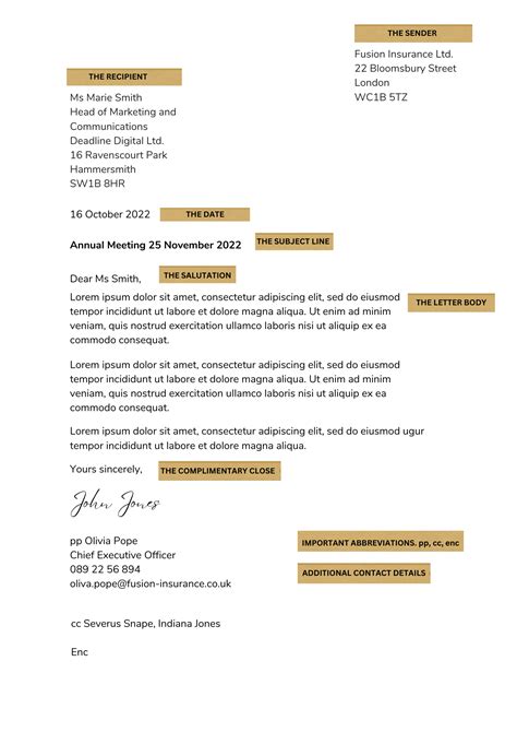 English copywriting tips: letter writing by English-Content.com