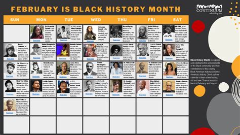 Black History Month Calendar Ideas - Kara Eleonora