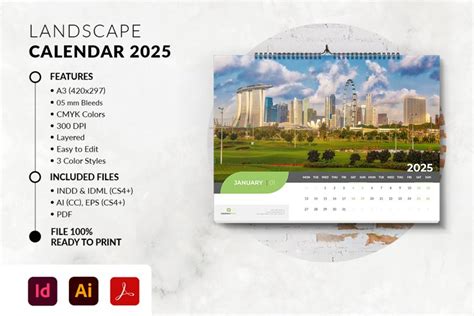 Landscape Calendar 2025 (4498208)