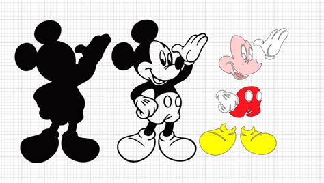 Mickey mouse svg free, Mickey mouse svg transparent, mickey mouse PNG ...