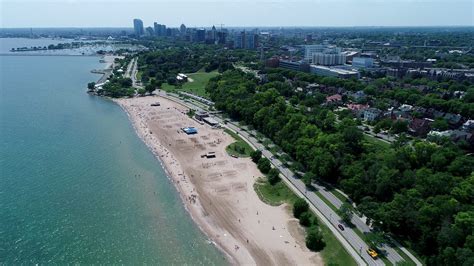 Milwaukee-area beaches from Lake Michigan to Pewaukee Lake