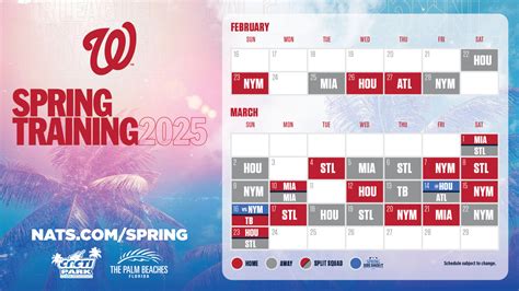 Nationals Spring Training | Washington Nationals - Worksheets Library