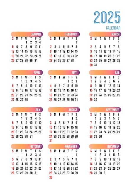 Calendario Del 2025 Pdf - Binny Cheslie