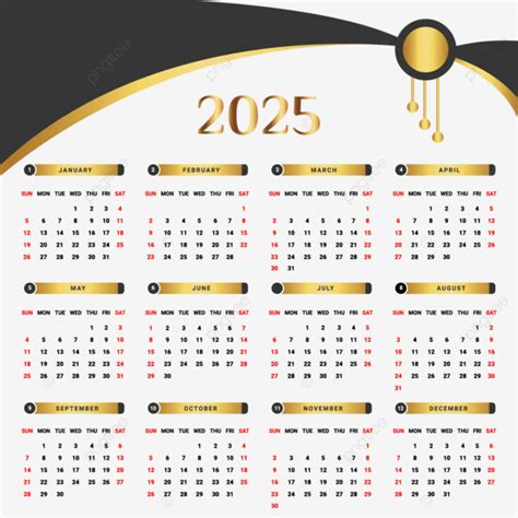 2025 Calendar Black And White - Leah Felicdad