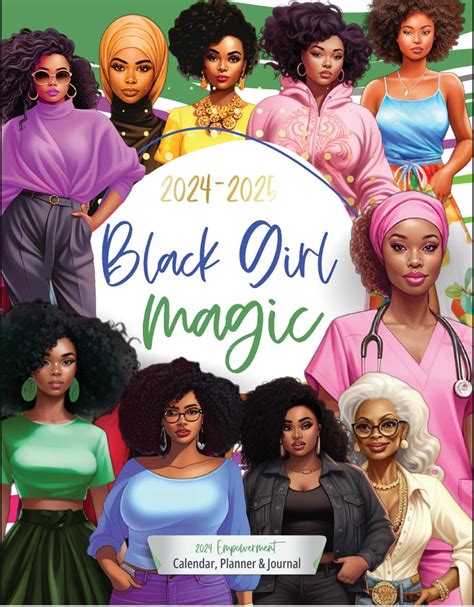 2024-2025 Black Girl Magic Digital Planner (school Year) - Etsy
