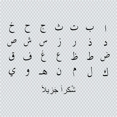 Arabic Alphabet