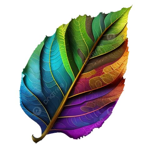Hoja Colorida PNG ,dibujos Forma Con Color, Hoja De Arbol, Hoja PNG y ...