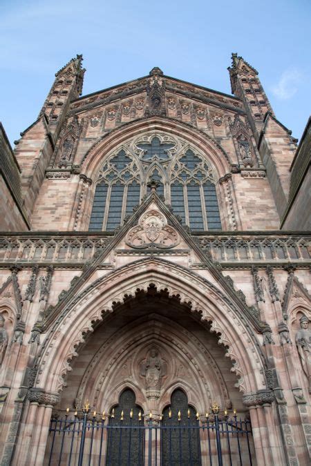 Cathedral Church Facade, Hereford, England, UK | Freestock photos