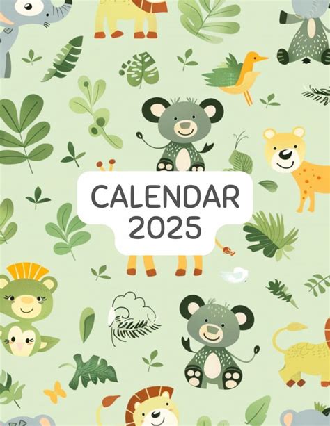 Free calendar 2025 for kids – Free Kids Printables
