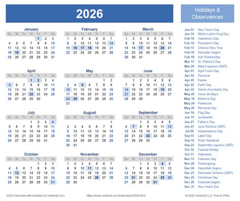 Utsa 2025 2026 Calendar With Holidays - Niamh Gill