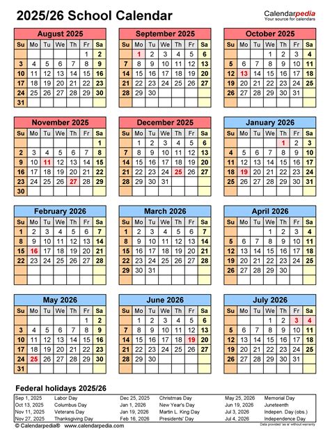 Blank Calendar For 2025 2026 School Year Free Printable - Gerda Jsandye