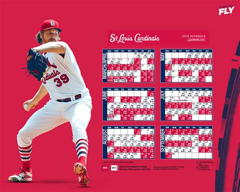 St Louis Cardinals Printable Schedule | Paul Smith