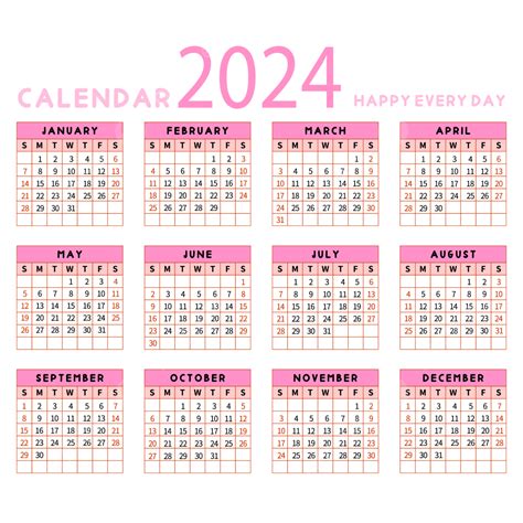 Papel Adhesivo Para Calendario 2024 Png Dibujos 2024 Calendario