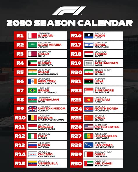 When Will F1 Calendar 2025 Be Released - Agnes Arlette