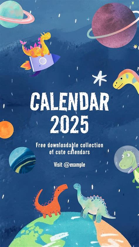 2025 Calendar mobile wallpaper template | Free Photo - rawpixel