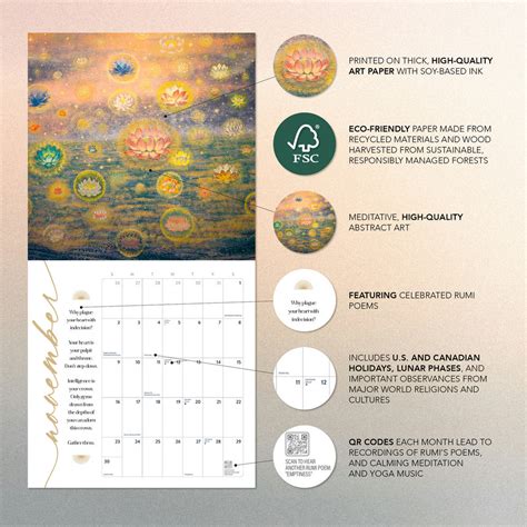 2025 Rumi INTERACTIVE Wall Calendar - Marble City Press