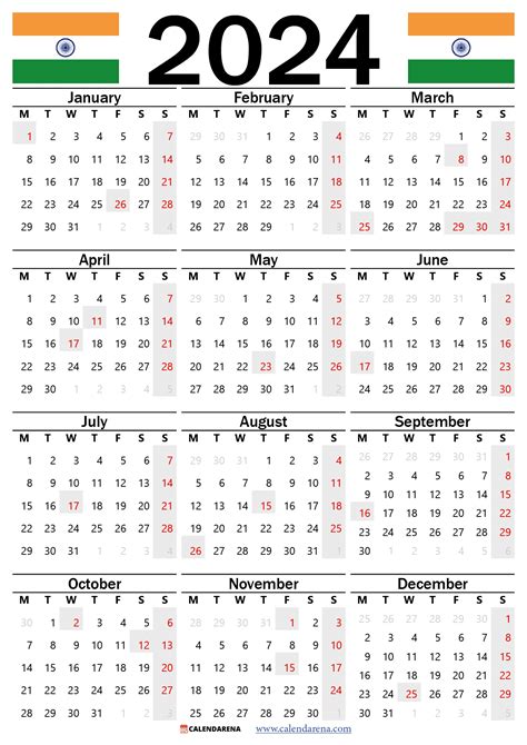 Calendar 2025 With Holidays India - Rafael Weston