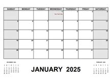 Printable 2025 United Arab Emirates Calendar Templates with Holidays