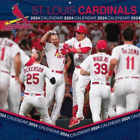 St Louis Cardinals 2025 Baseball Schedule Calendar Printable - Pablo Ryder