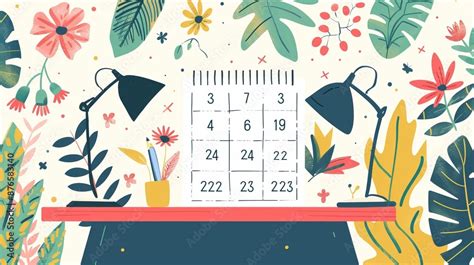 Aesthetic desk calendar template for 2025 year. Week starts on Sunday ...