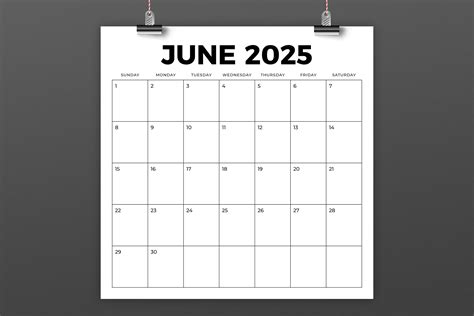 2025 Square BOLD 12x12 Calendar By Running With Foxes | TheHungryJPEG